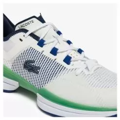 Lacoste Men's AG-LT Ultra Tennis Shoes White And Green -Tennis Passion 43SMA0010 082S22 6