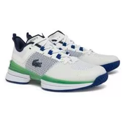 Lacoste Men's AG-LT Ultra Tennis Shoes White And Green