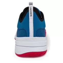 Lacoste Men's AG-LT Ultra Tennis Shoes Blue And White -Tennis Passion 43SMA0010 221S22 4