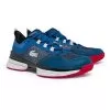 Lacoste Men's AG-LT Ultra Tennis Shoes Blue And White