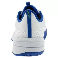 Lacoste Men's AG-LT Tennis Shoes White And Blue -Tennis Passion 44SMA0061 080F2204 3