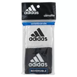 Adidas Interval Reversible Tennis Wristband Black And White