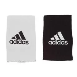 Adidas Interval Large Reversible Tennis Wristband Black And White
