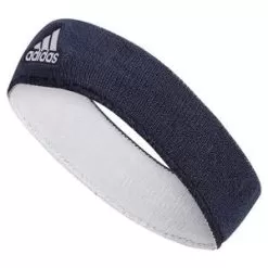 Adidas Interval Reversible Tennis Headband Navy And White