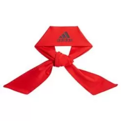 Adidas Alphaskin Tie Tennis Headband Red And Black -Tennis Passion 5147677 4