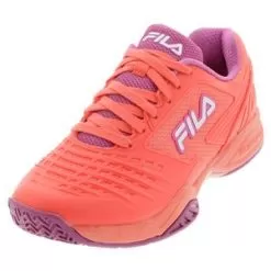 Fila Women's Axilus 2 Energized Tennis Shoes Hot Coral And Festival Fuchsia -Tennis Passion 5TM01772 827S22
