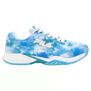 Fila Women's Axilus 2 Energized Tie Dye Tennis Shoes White And All Bird 2 Fila Women's Axilus 2 Energized Tie Dye Tennis Shoes White And All Bird - Image 2