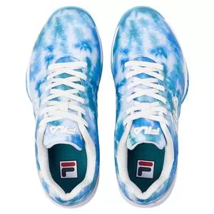 Fila Women's Axilus 2 Energized Tie Dye Tennis Shoes White And All Bird 4 Fila Women's Axilus 2 Energized Tie Dye Tennis Shoes White And All Bird - Image 4
