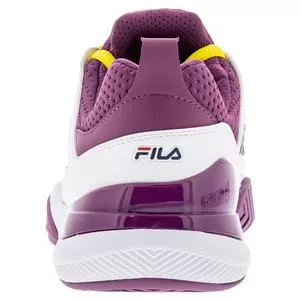 Fila Women's SpeedServe Energized Tennis Shoes White And Magenta Purple 5 Fila Women's SpeedServe Energized Tennis Shoes White And Magenta Purple - Image 5