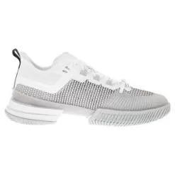 Lacoste Women's AG-LT Ultra Tennis Shoes White And Light Grey -Tennis Passion 741SFA0094 14XF21 2