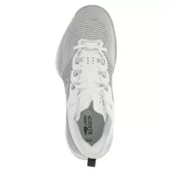 Lacoste Women's AG-LT Ultra Tennis Shoes White And Light Grey -Tennis Passion 741SFA0094 14XF21 3