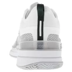 Lacoste Women's AG-LT Ultra Tennis Shoes White And Light Grey -Tennis Passion 741SFA0094 14XF21 4