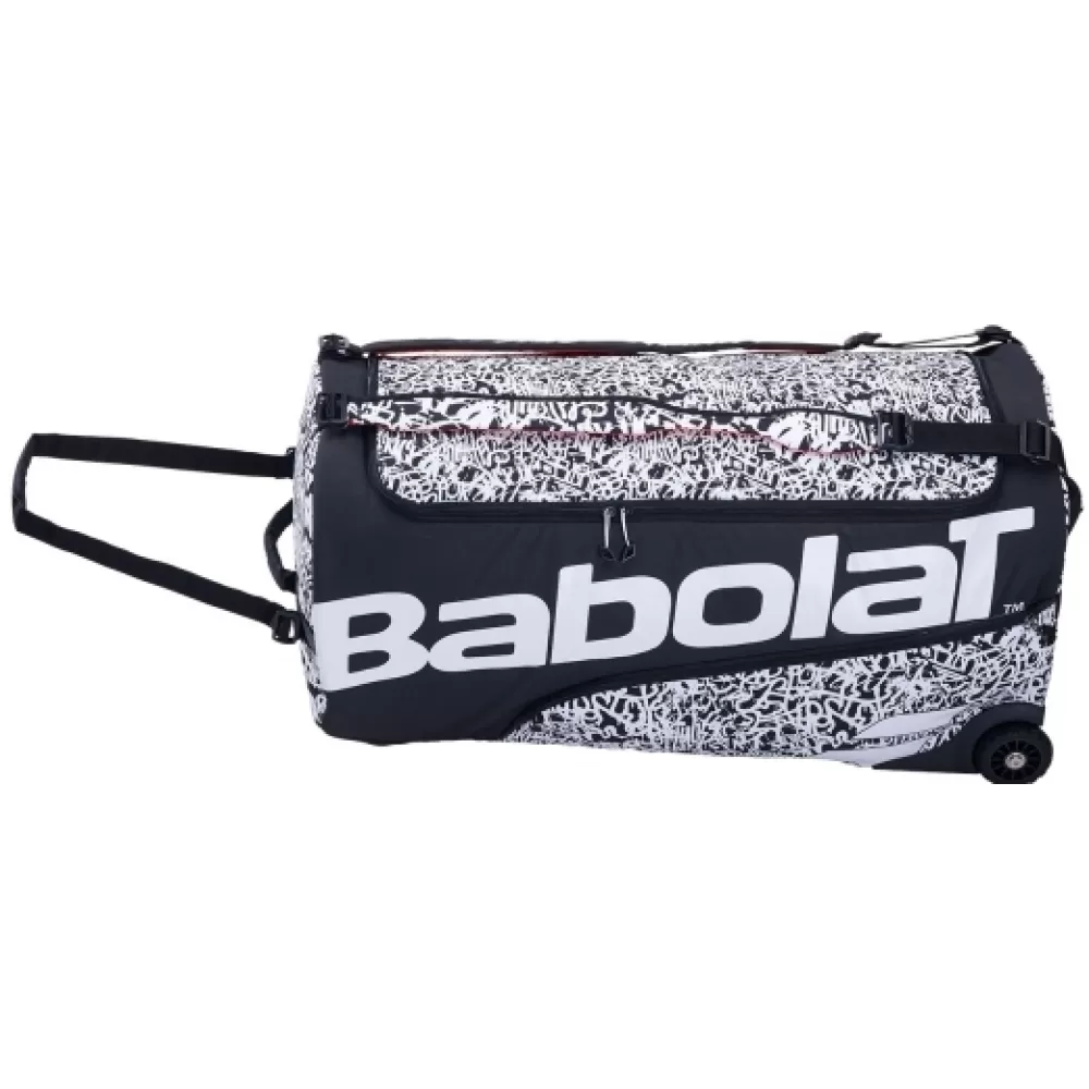 Babolat Explore 1 Week Tournament Tennis Travel Bag (Black/White) 2 Babolat Explore 1 Week Tournament Tennis Travel Bag (Black/White) - Image 2