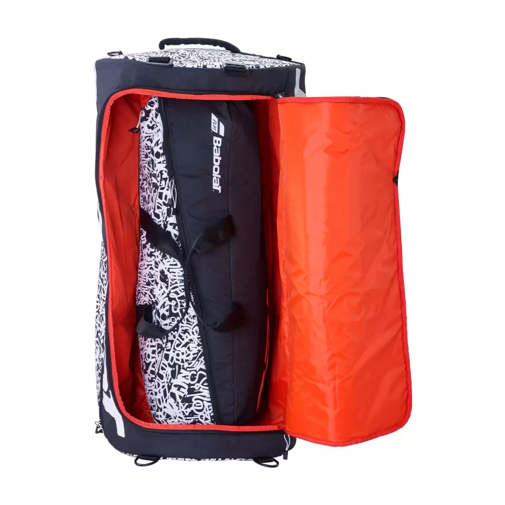 Babolat Explore 1 Week Tournament Tennis Travel Bag (Black/White) 3 Babolat Explore 1 Week Tournament Tennis Travel Bag (Black/White) - Image 3