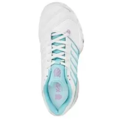 K-Swiss K- Swiss Women's Bigshot Light 4 Tennis Shoes Brilliant White And Angel Blue -Tennis Passion 86989 190F22 32