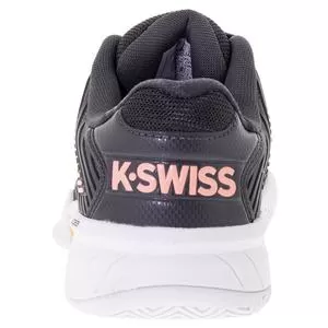 K-Swiss K- Swiss Women's Hypercourt Express 2 Tennis Shoes Asphalt And White 5 K-Swiss K- Swiss Women's Hypercourt Express 2 Tennis Shoes Asphalt And White - Image 5