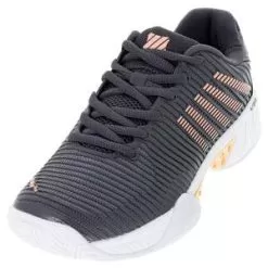 K-Swiss K- Swiss Women's Hypercourt Express 2 Tennis Shoes Asphalt And White