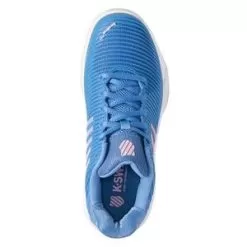 K-Swiss K- Swiss Women's Hypercourt Express 2 Tennis Shoes Silver Lake Blue And White -Tennis Passion 96613 454U22 3