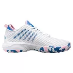 K-Swiss K- Swiss Women's Hypercourt Supreme Tennis Shoes White And Star Sapphire -Tennis Passion 96615 969U22 2