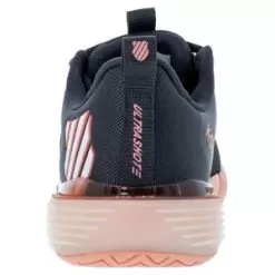 K-Swiss K- Swiss Women's Ultrashot 3 Tennis Shoes Asphalt And Peach Amber -Tennis Passion 96988 007S22 4