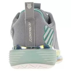 K-Swiss K- Swiss Women's Ultrashot 3 LE Tennis Shoes Alloy And Brilliant White -Tennis Passion 96988 092F22 4