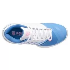 K-Swiss K- Swiss Women's Bigshot Light 4 Tennis Shoes Silver Lake Blue And White -Tennis Passion 96989 454 2