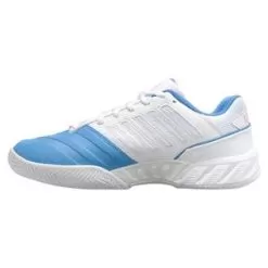 K-Swiss K- Swiss Women's Bigshot Light 4 Tennis Shoes Silver Lake Blue And White -Tennis Passion 96989 454 4