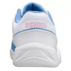 K-Swiss K- Swiss Women's Bigshot Light 4 Tennis Shoes Silver Lake Blue And White -Tennis Passion 96989 454 6