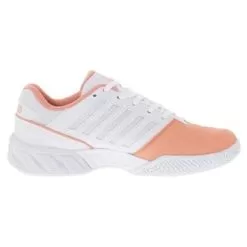 K- Swiss Women's Bigshot Light 4 Tennis Shoes Peach Amber And White 8 K- Swiss Women's Bigshot Light 4 Tennis Shoes Peach Amber And White -Tennis Passion 96989 683S22 R