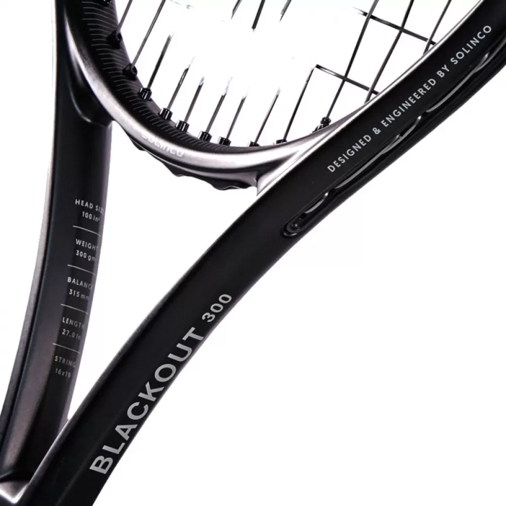 Solinco Blackout 300 (100) Tennis Racquet 3 Solinco Blackout 300 (100) Tennis Racquet - Image 3