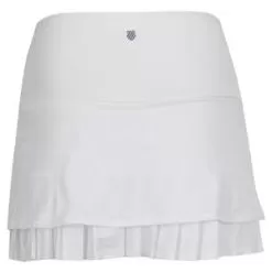 K- Swiss Women's Tier Pleat 14 Inch Tennis Skort -Tennis Passion CB565 U22 31