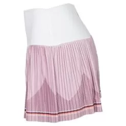 K-Swiss K- Swiss Women's 14.5 Inch Pleated Tennis Skirt Light Quartz -Tennis Passion CB574 N79660H22 2