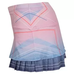 K-Swiss K- Swiss Women's Pleat 12 Inch Tennis Skort Lake 3 K-Swiss K- Swiss Women's Pleat 12 Inch Tennis Skort Lake - Image 3