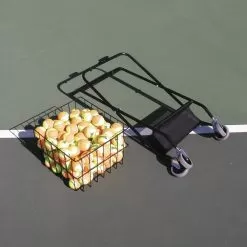 OnCourt OffCourt Mini Coach’s Collapsible Cart For Tennis & Pickleball -Tennis Passion CECCM Mini Coachs Tennis Ball Collapsible Cart Product 1000 1000