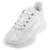 Nike Women's Air Zoom GP Turbo Tennis Shoes White And Metallic Silver