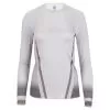K- Swiss Women's Pleated Long Sleeve Tennis Crew Asphalt