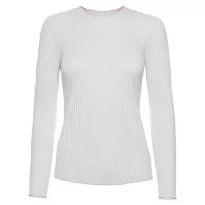 K-Swiss K- Swiss Women's Pleated Long Sleeve Tennis Crew 2 K-Swiss K- Swiss Women's Pleated Long Sleeve Tennis Crew - Image 2