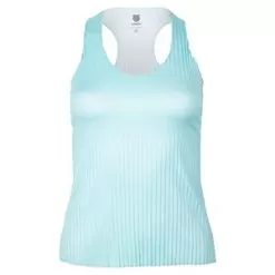 K-Swiss K- Swiss Women's Pleated V-Neck Tennis Tank Angel