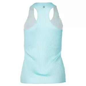 K-Swiss K- Swiss Women's Pleated V-Neck Tennis Tank Angel 2 K-Swiss K- Swiss Women's Pleated V-Neck Tennis Tank Angel - Image 2