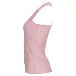 K-Swiss K- Swiss Women's Pleated V-Neck Tennis Tank Seashell -Tennis Passion CT812 664U22 2