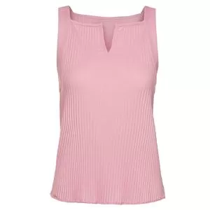 K-Swiss K- Swiss Women's Deep V Pleated Tennis Tank Seashell 1 K-Swiss K- Swiss Women's Deep V Pleated Tennis Tank Seashell