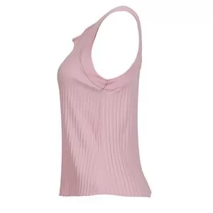 K-Swiss K- Swiss Women's Deep V Pleated Tennis Tank Seashell 3 K-Swiss K- Swiss Women's Deep V Pleated Tennis Tank Seashell - Image 3