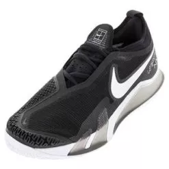 Nike Men's React Vapor NXT Tennis Shoes Black And White