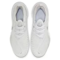 Nike Women's React Vapor NXT Tennis Shoes White And Metallic Silver -Tennis Passion CV0742 100S21 3