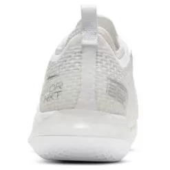 Nike Women's React Vapor NXT Tennis Shoes White And Metallic Silver -Tennis Passion CV0742 100S21 4