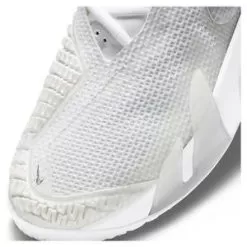 Nike Women's React Vapor NXT Tennis Shoes White And Metallic Silver -Tennis Passion CV0742 100S21 6