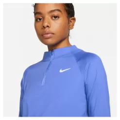 Nike Women's Court Dri-FIT Victory Long-Sleeve 1/2-Zip Tennis Top -Tennis Passion CV4697 500 3