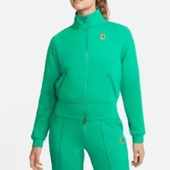 Nike Women's Court Full-Zip Tennis Jacket Neptune Green