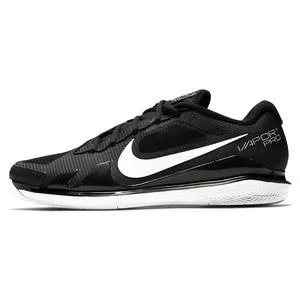 Nike Men's Air Zoom Vapor Pro Tennis Shoes Black And White 2 Nike Men's Air Zoom Vapor Pro Tennis Shoes Black And White - Image 2