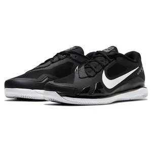 Nike Men's Air Zoom Vapor Pro Tennis Shoes Black And White 9 Nike Men's Air Zoom Vapor Pro Tennis Shoes Black And White - Image 9